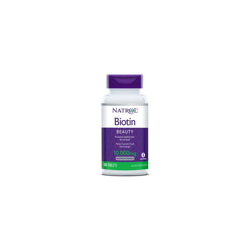 Biotin 10,000mcg 100 tabs