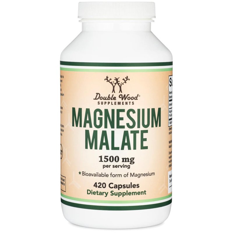 Magnesium Malate 420 caps 140 porciones