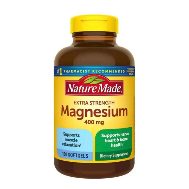 Nature Made Magnesium Oxide 400mg 180 softgels