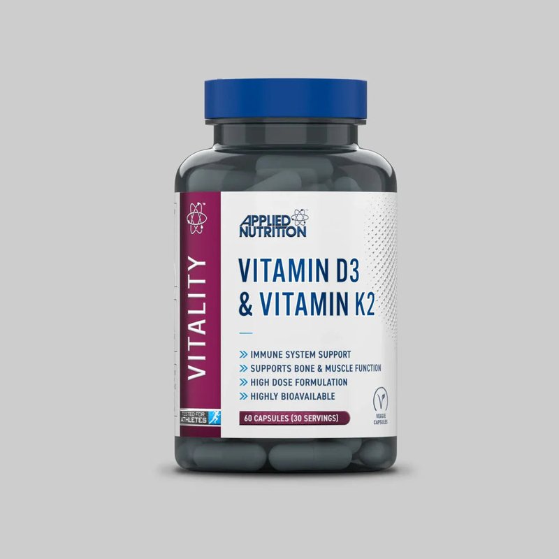 Vitamin D3 & K2 60 Capsules | 30 Servings